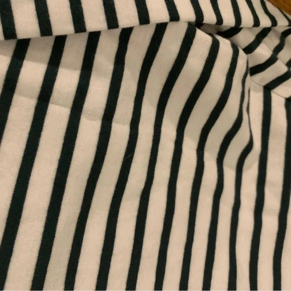 French Made Anne Weyburn 100% Cotton Striped Top with Buttons Size 42/44 Large - Picture 7 of 8